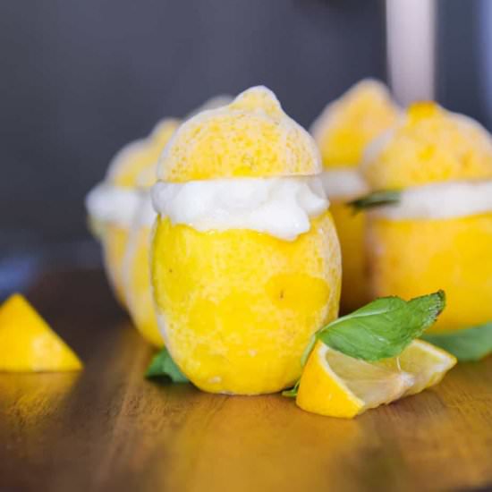 Keto Italian Lemon Sorbet Recipe
