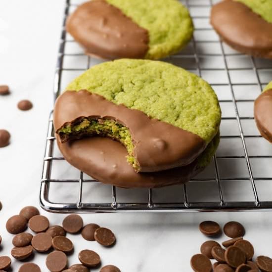 Matcha cookies