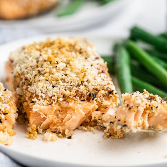 Baked Furikake Salmon