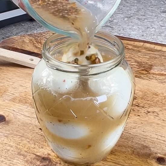 Mom’s Pickled Eggs