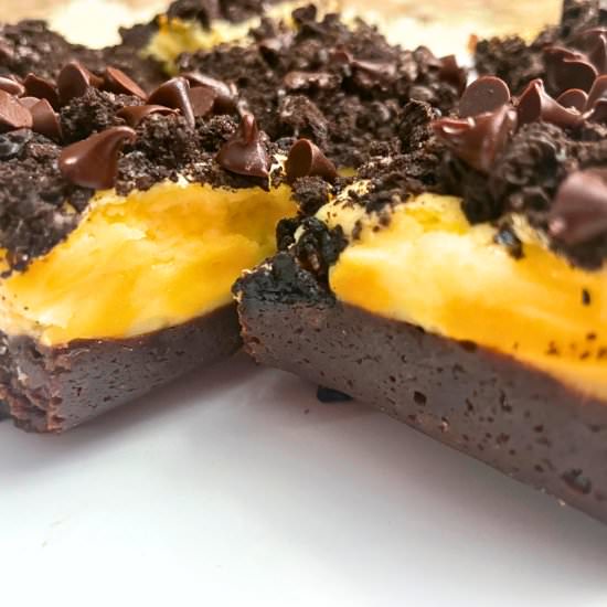 Oreo Cheesecake Brownie