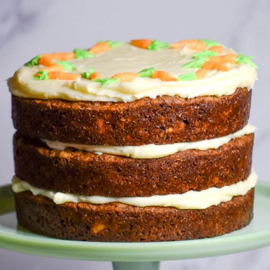 Old Fashioned Carrot Cake