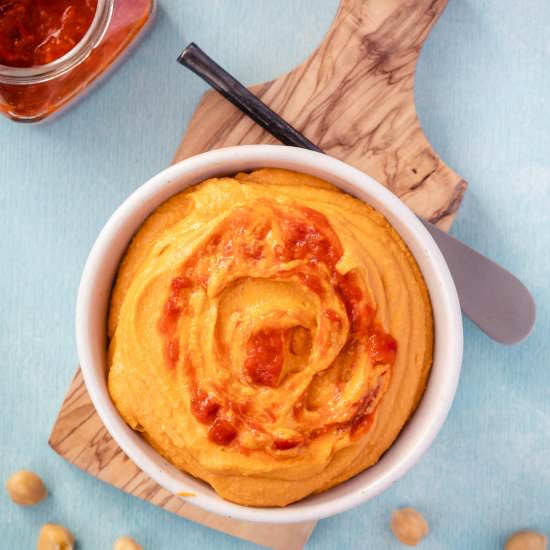 Spicy Harissa Hummus