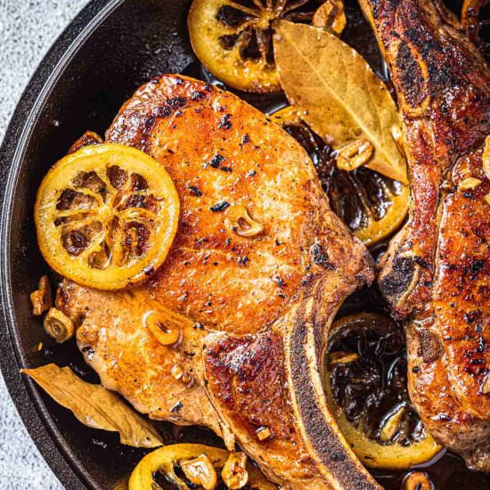 Pan-Seared Pork Chops