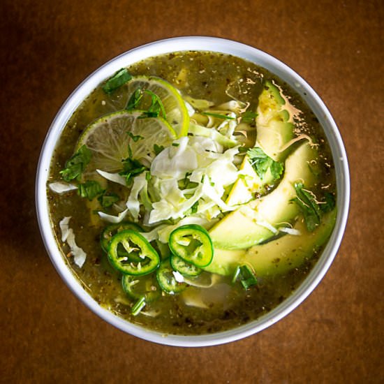 Vegetarian Pozole Verde