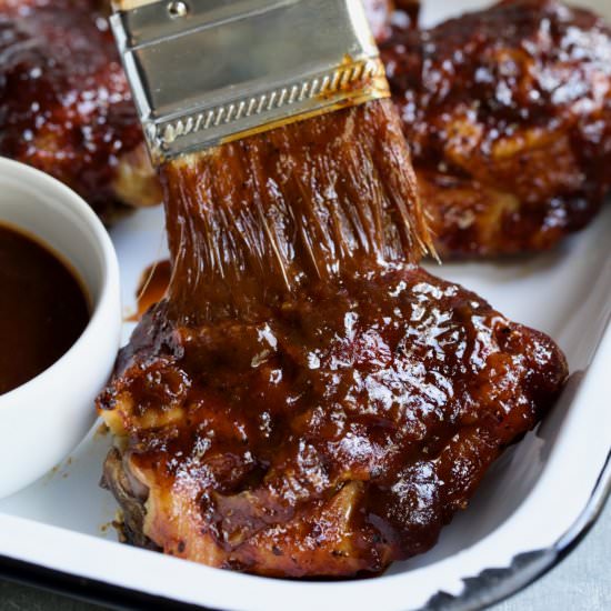Baked BBQ Chicken Sliders