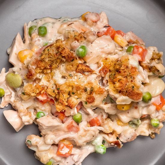 Chicken and Stuffing Casserole
