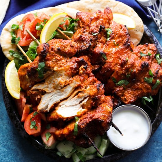 Homemade Chicken Doner Kebab