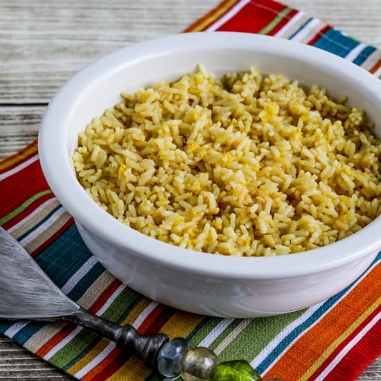Greek Lemon Rice