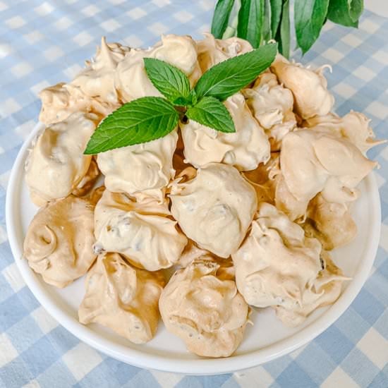 Pecan Meringue Cookies