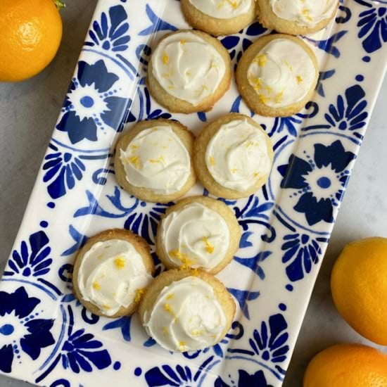 Lemony Butter Cookies