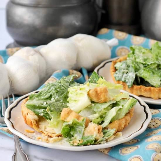 Caesar Salad Tartlets