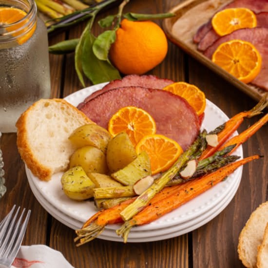 Sheet Pan Easter Dinner