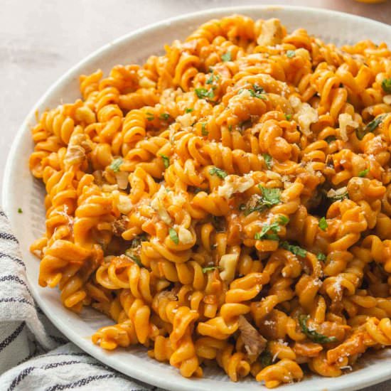 Quick Gochujang Pasta
