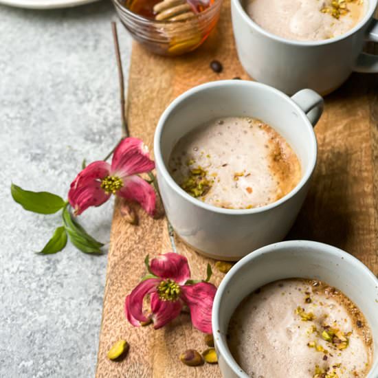 Honey Pistachio Latte