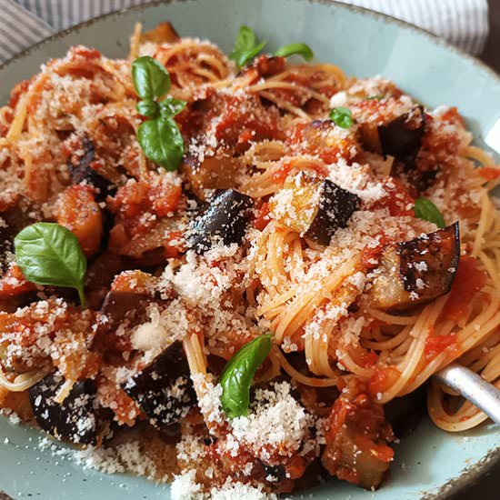 Pasta alla Norma (Eggplant Pasta)