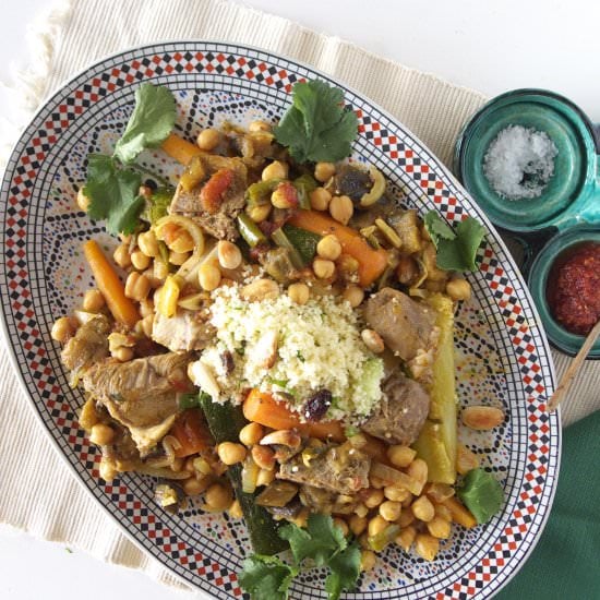 CousCous with Lamb and Vegetables