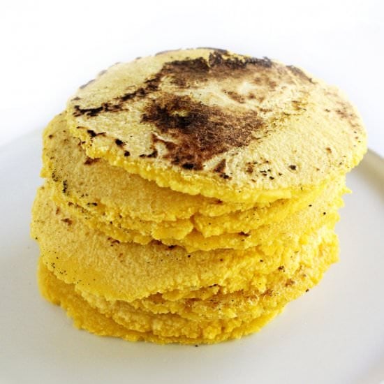 Homemade Gluten-Free Corn Tortillas