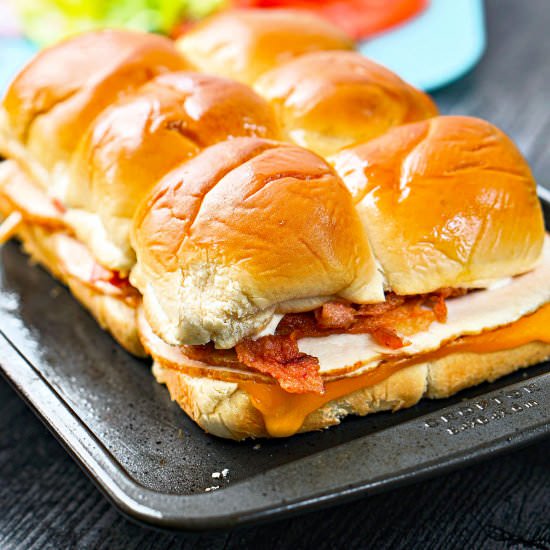 Keto Turkey Bacon Ranch Sliders