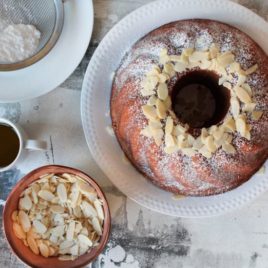 Olive oil cake