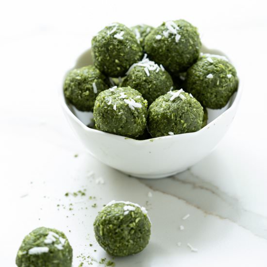 Matcha Green Tea Energy Bites