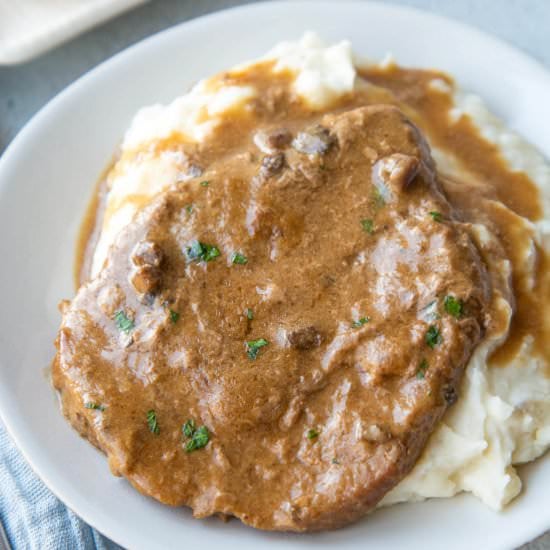 Crockpot Cube Steak