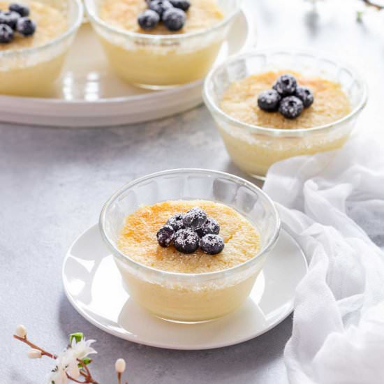 Magic Lemon Pudding Cakes