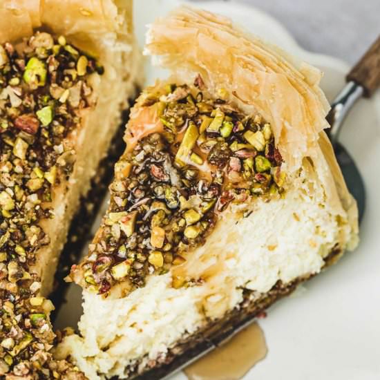 Baklava Cheesecake