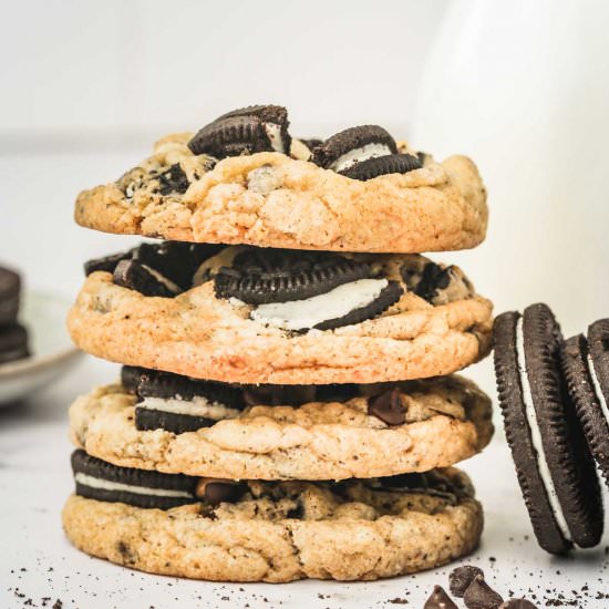 Oreo chocolate chip cookies
