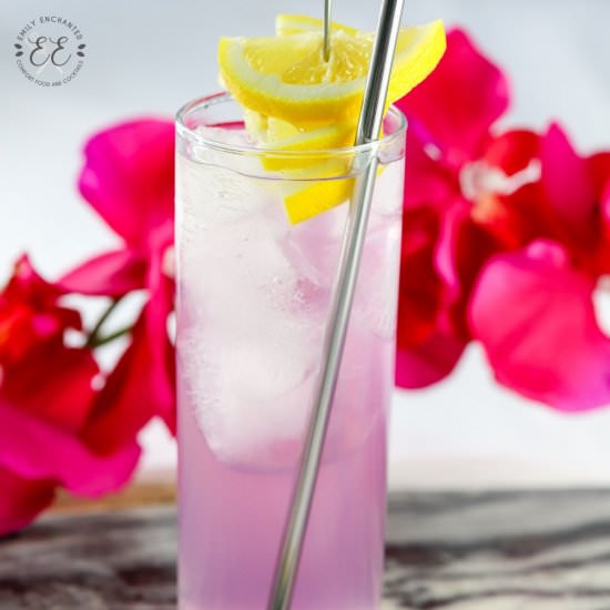Lavender and Lemon Lime Cocktail