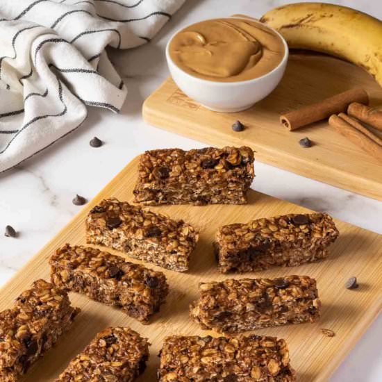 Chocolate Peanut Butter Oatmeal Bar