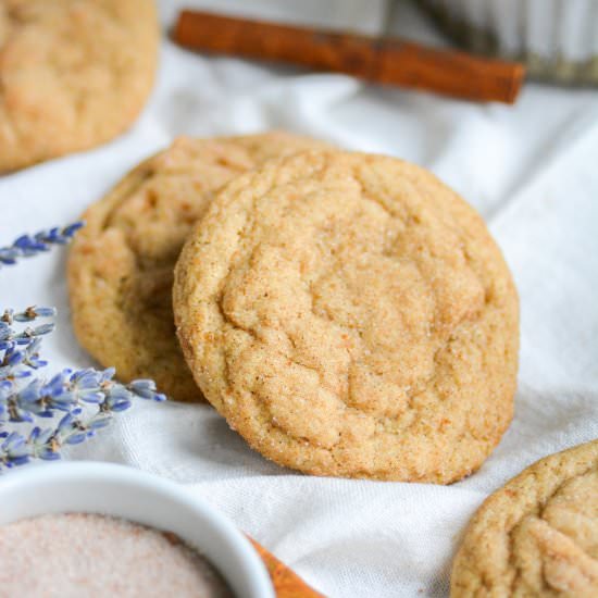 Small Batch Snickerdoodle Cookies