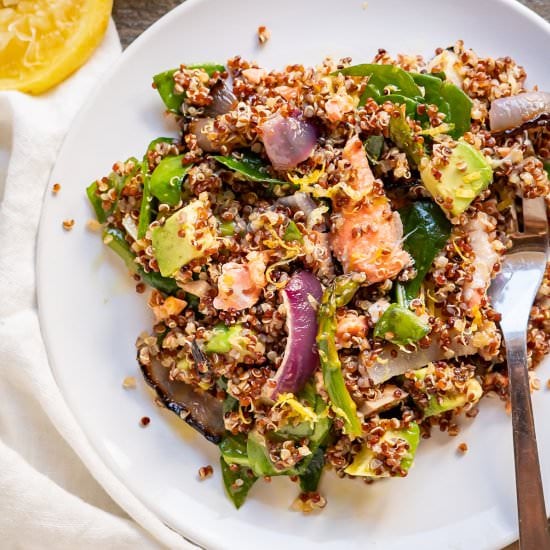 Salmon Quinoa Salad