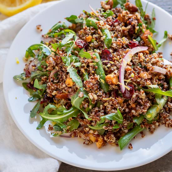 Arugula Quinoa Salad