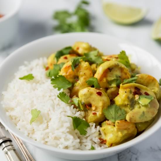 Mick Jagger’s Shrimp Curry