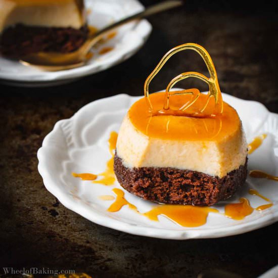 Mini Chocoflan Cake