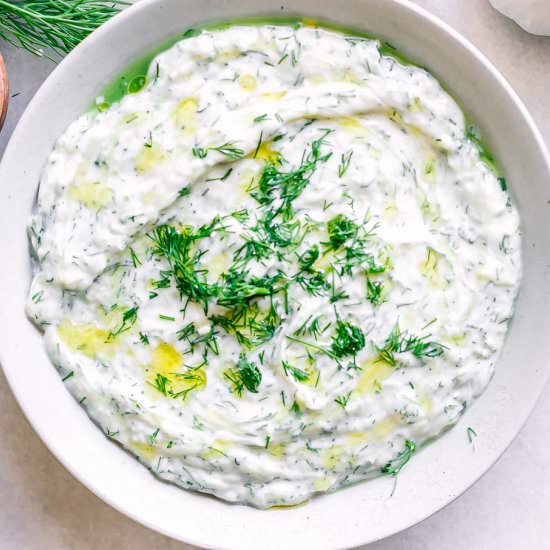Vegan Tzatziki Sauce