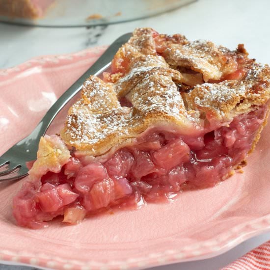 Rhubarb Pie