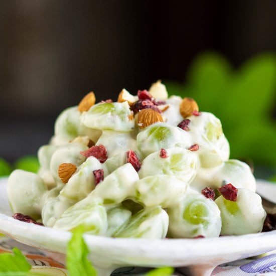 Protein packed grape salad