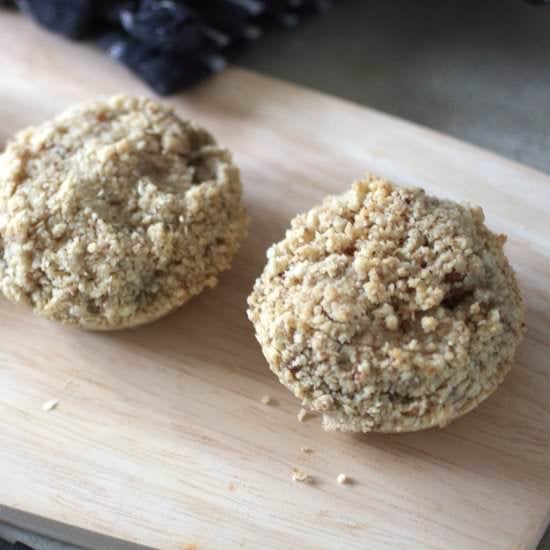 Rhubarb Crumble Cookies