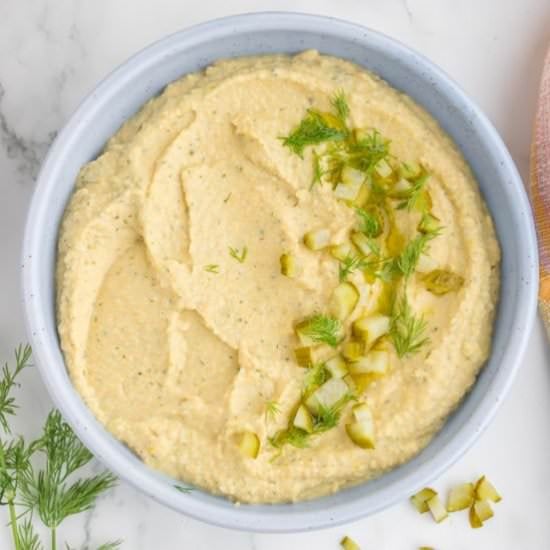 Dill Pickle Hummus