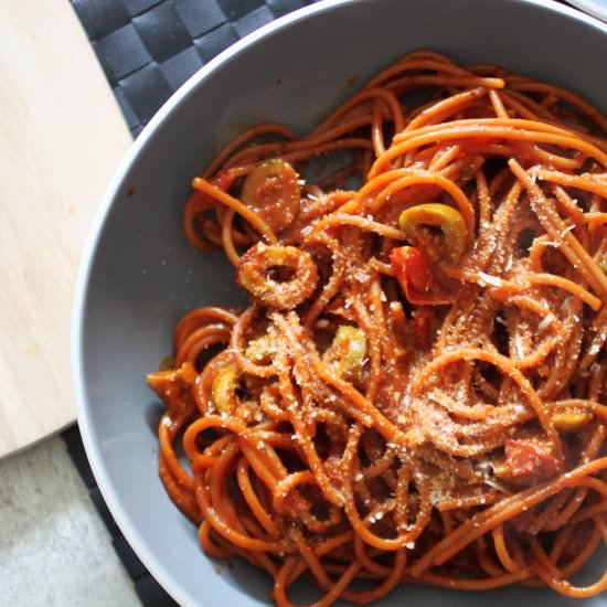 Vegan Nduja Pasta