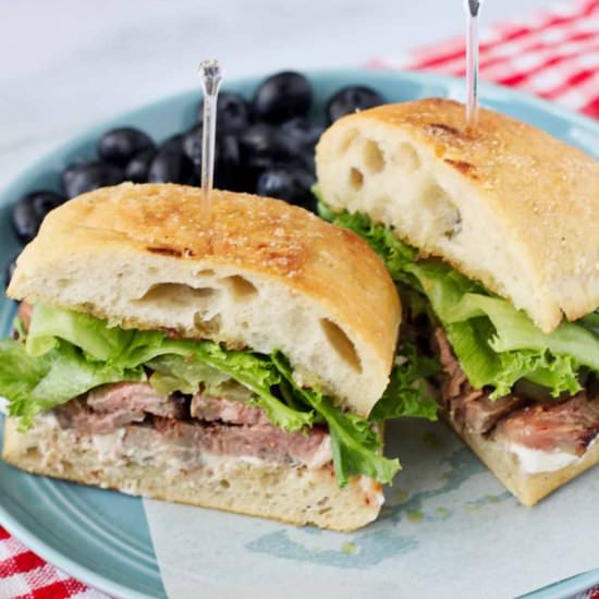 Grilled Steak Sandwich