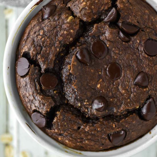 Chocolate Baked Oats