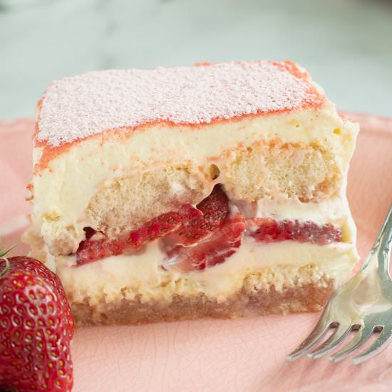 Strawberry Tiramisu