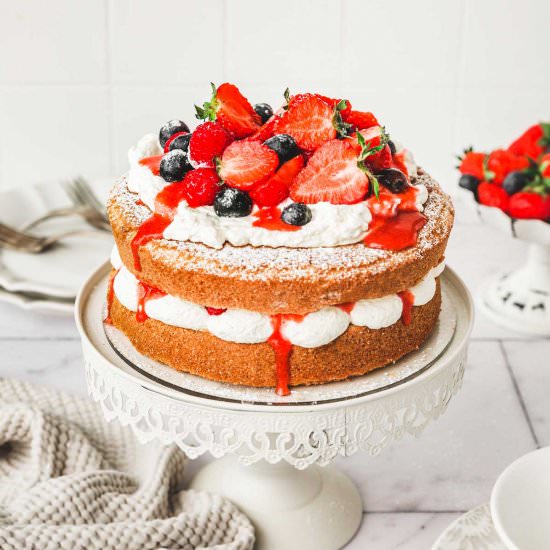 Victoria sponge cake