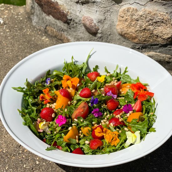 Strawberry Arugula Salad