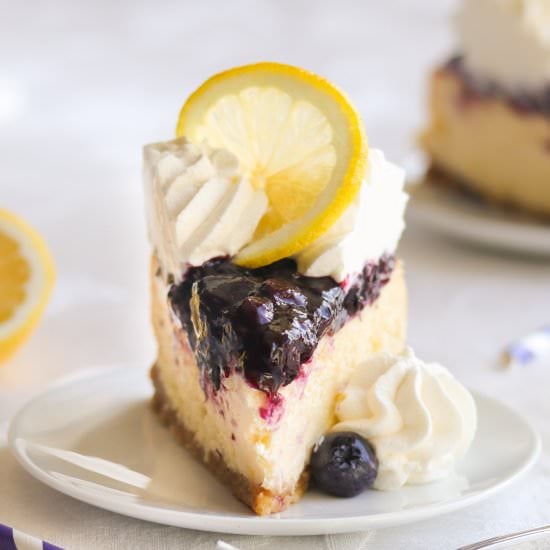 Lemon Blueberry Cheesecake