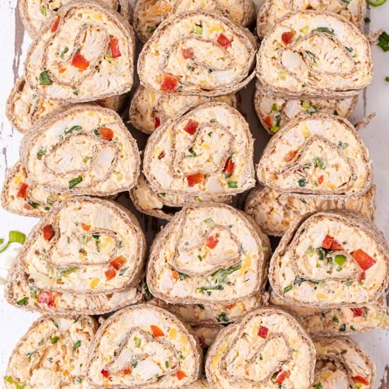 Taco Chicken Pinwheels