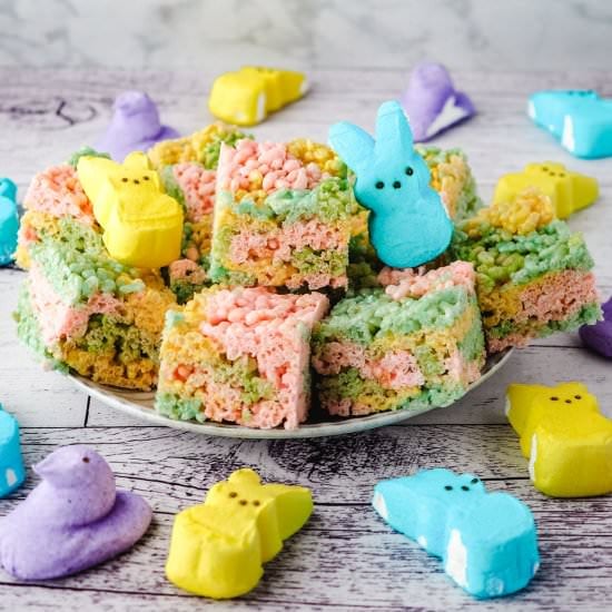 Peeps Rice Krispies Treats